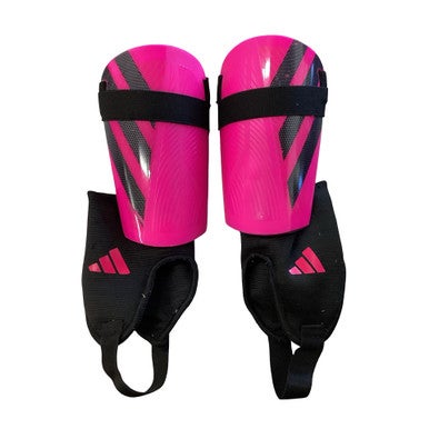 Used Adidas Soccer Shin Guards Junior Pink LG 11760-S000086206
