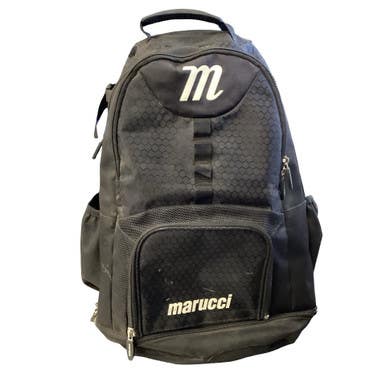 Used Marucci BACKPACK BB/SB Player Backpack Black 11760-S000086201