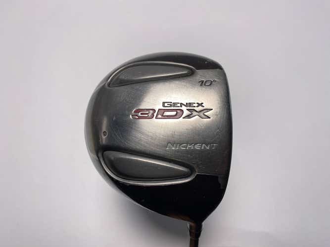 Nickent Genex 3DX Driver 10* Aldila NV Green 55g Regular Graphite Mens RH