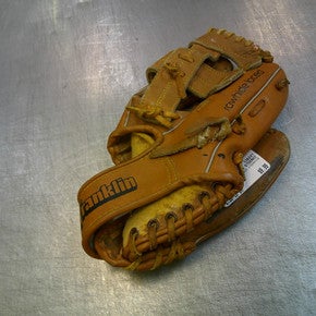 Used Franklin TOP GRAIN STEERHIDE BB/SB Glove RH Throw Brown 10" 11339-S000197757