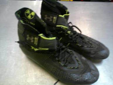 Used Under Armour Adult FB Cleats Black Senior 11 11339-S000197745