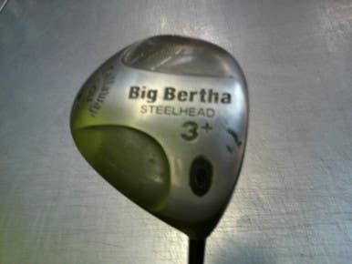 Used Callaway BIG BERTHA STEE Mens Fairway Wood RH 3 Wood 11339-S000197724