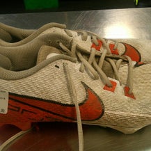 Used Nike Adult FB Cleats White Senior 11.5 11868-S000067027