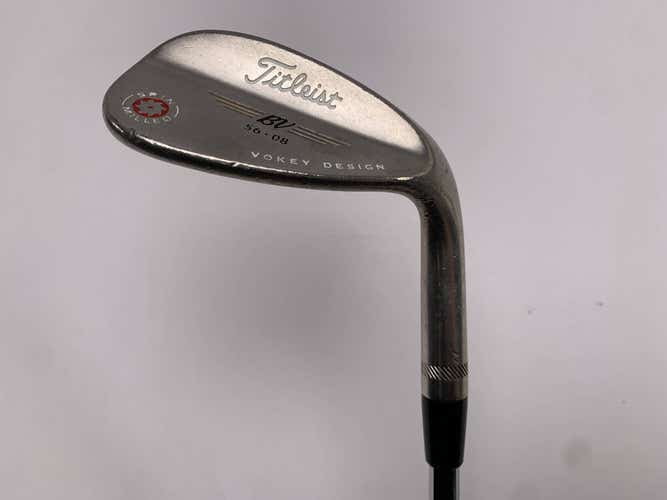 Titleist Vokey Spin Milled Nickel 2009 Sand Wedge SW 56* 8  Wedge Steel Mens RH