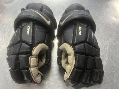 Used Nike GLOVES Lacrosse Gloves Mens Black LG 11497-S000154717