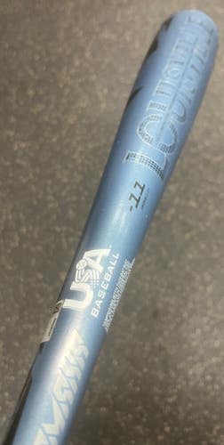 Used Louisville Slugger OMAHA 2023 BB/SB USA 2 5/8 Bat 27" 11497-S000154709