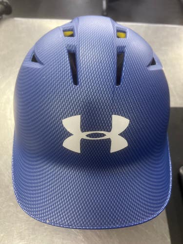 Used Under Armour HELMET Batting Helmet No Mask Royal Blue One Size 11497-S000154704