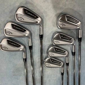 Callaway Apex Ai300 Iron Set Right Handed Stiff Flex Steel Shaft