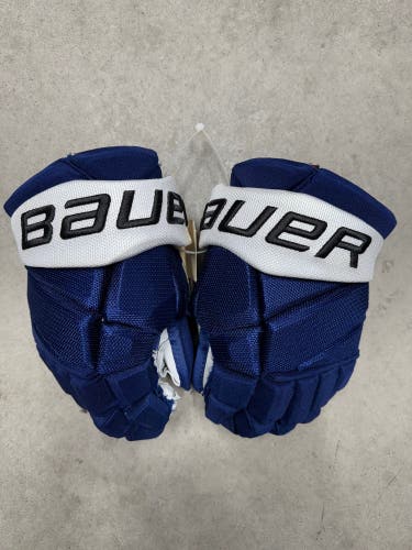 14” Bauer Vapor 2x Pro Nikita Kucherov Game Used Gloves Pro Stock (Used)