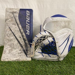 Bauer Vapor Hyperlite 2 Goalie Glove & Blocker | Senior Regular
