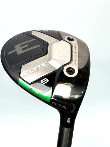 Callaway Elyte 5 Wood 18 Tensei 1K Black 75g Stiff Flex Fairway Wood