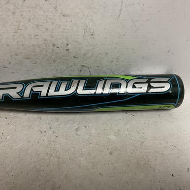 Used Rawlings Raptor US2R10 USA 2 1/4 Baseball Bat Black And Green 27" 11855-S000197553