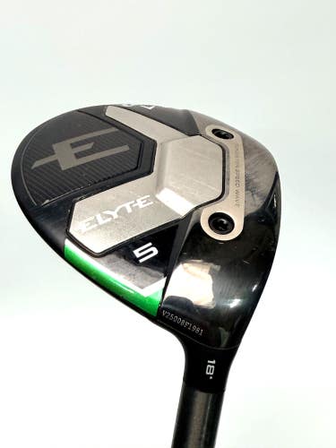 Callaway Elyte 5 Wood 18 Kai'li Red Deep Wave 60g Stiff Flex Fairway Wood