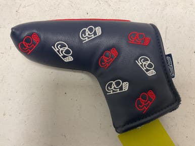 Used GOODGOOD BLADE PUTTER COVER Navy Blue 11855-S000197538