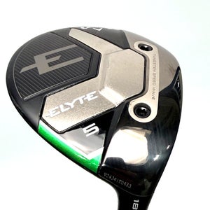 Callaway Elyte 5 Wood 18 Denali Charcoal 70g Stiff Flex Fairway Wood