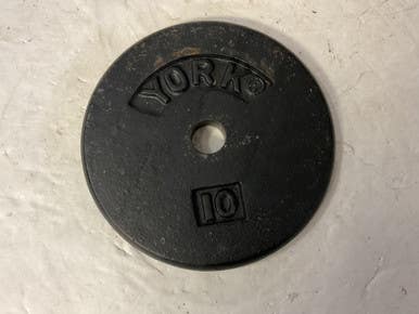 Used York Standard Plate Black 10 lb 11855-S000197527