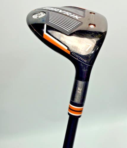 Callaway Mavrik 7 Wood 21 HZRDUS Black 75g Stiff Flex 42"