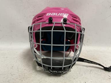 Used Bauer PRODIGY Helmet Cage Combo Pink One Size 11855-S000197508