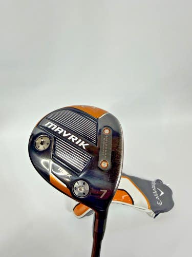 Callaway Mavrik Max 7 Wood 21 EvenFlow Riptide CB 60g Regular 42