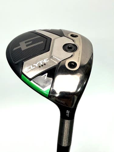 Callaway Elyte Triple Diamond 7 Wood 21 HZRDUS Silver 4th Gen 50g Regular Flex