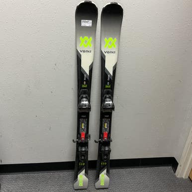 Used Volkl DEACON 8.0 Boys DH Ski/Binding Black 130 cm 11855-S000197455
