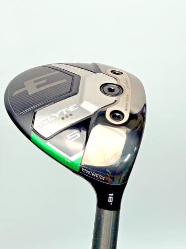 Callaway Elyte Triple Diamond 5 Wood 18 Denali Charcoal 60g Stiff Flex 42.5" Fa