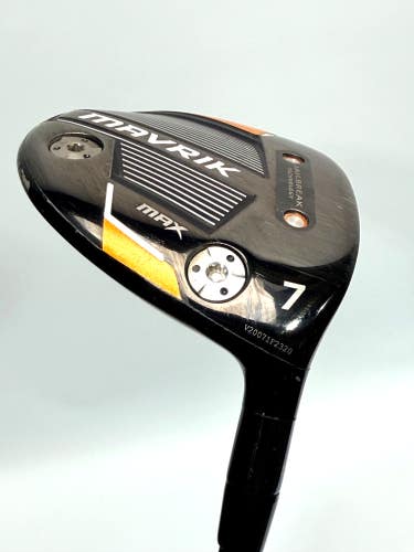 Callaway Mavrik Max 7 Wood 21 EvenFlow Riptide CB 60g Senior Flex 42in