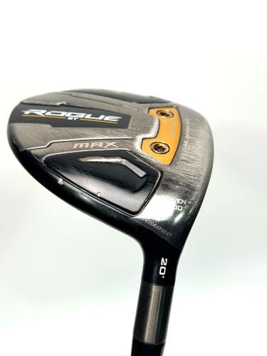 Callaway Rogue ST Max Heavenwood 7 Wood 20 Tensei Blue 65g Regular 43in