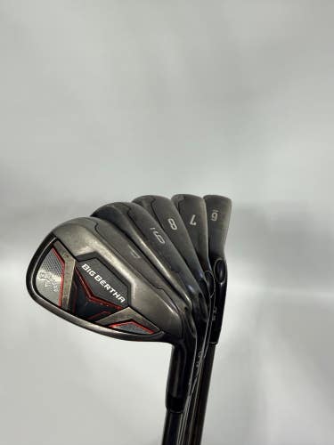 Callaway Big Bertha CF19 6-PW Iron Set Recoil 460 ZT9 F3 Graphite Regular Flex