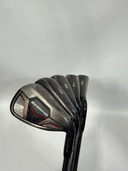Callaway Big Bertha CF19 6-PW Iron Set Recoil 460 ZT9 F3 Graphite Regular Flex