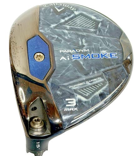 Callaway Ai Smoke Max 3 Wood 15 Left Handed - Head Only