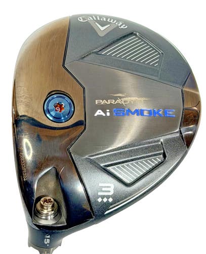Callaway Ai Smoke Triple Diamond 3 Wood 15 Left Handed - Head Only