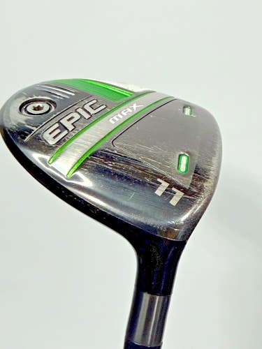 Callaway Epic Max 11 Wood 25 EvenFlow Green 65g Regular Flex Fairway Wood