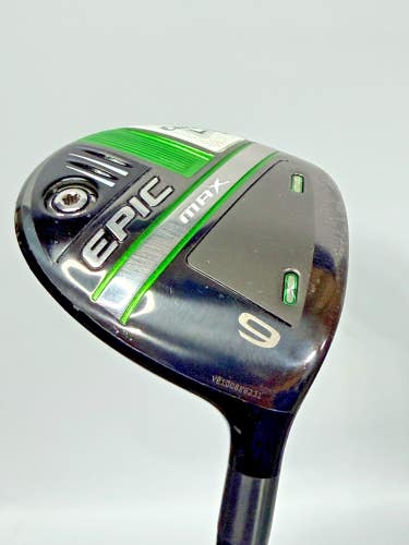 Callaway Epic Max 9 Wood 23 Recoil ES 450 F3 56g Regular Flex Fairway Wood