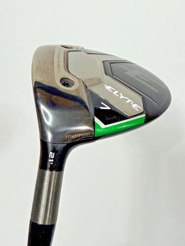 Callaway Elyte 7 Wood 21 Vanquish 40g Senior Flex Left Handed Fairway Wood