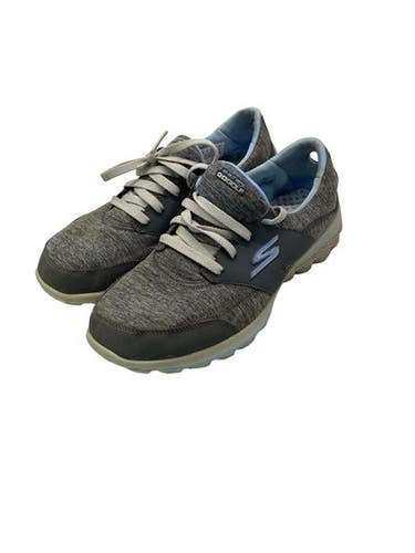 Used Skechers Womens Golf Shoes Carolina Blue Senior 8 11347-S000262001