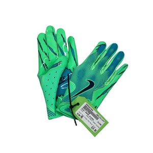 Used Nike ADULT VAPOR GLOVES FB Gloves Neon Green And Royal Blue MD 11347-S000261988
