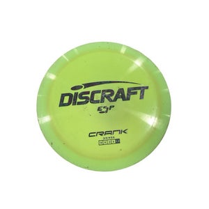 Used Discraft ESP CRANK Disc Golf Driver Yellow 11347-S000261982