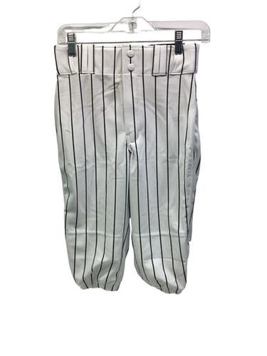 Used Champro WHITE AND BLACK BB PANTS BB/SB Pant Boys Black And White LG 11347-S000261977