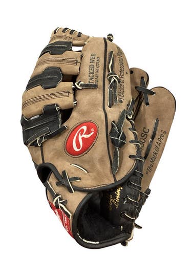 Used Rawlings MMS30SC BB/SB Glove RH Throw Grey 13" 11347-S000261972