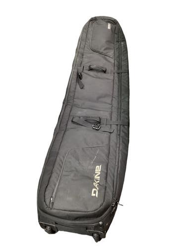Used Dakine Wheeled Snowboard Bag Black 11347-S000261954