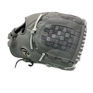Used Rawlings GG ELITE 12.5 BB/SB Glove RH Throw Grey 12 1/2" 11347-S000261935