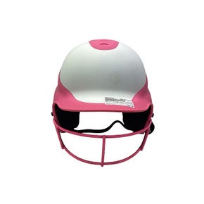 Used RIP-IT 2 TONE PINK/WHITE W/ MASK Batting Helmet w/Mask White And Pink S/M 11347-S000261891