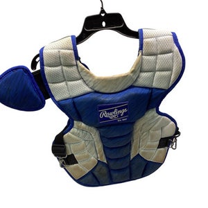 Used Rawlings CHEST PROTECTOR Catchers Chest Protector Royal Blue Intermed 11347-S000261799