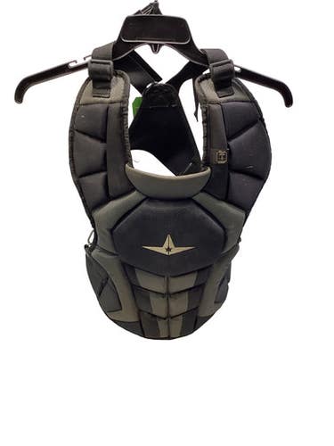 Used All Star ALL STAR Catchers Chest Protector Black Intermed 11347-S000261796