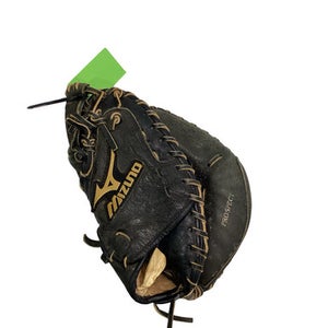 Used Mizuno BLACK CATCHERS MITT BB/SB Catchers RH Throw Black 35" 11347-S000261790