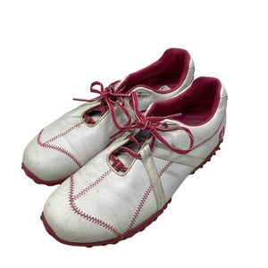 Used Foot Joy Womens Golf Shoes Pink Senior 10 11347-S000261737