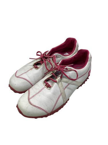 Used Foot Joy Womens Golf Shoes Pink Senior 10 11347-S000261737
