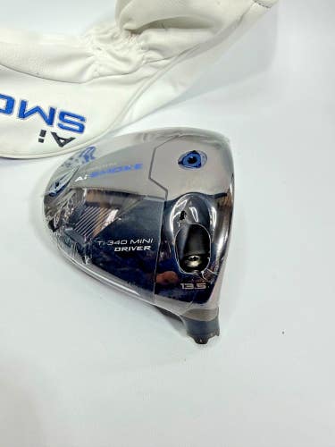 NEW Callaway Ai Smoke Max Mini Driver Left handed 13.5 Head Only w/ Headcover