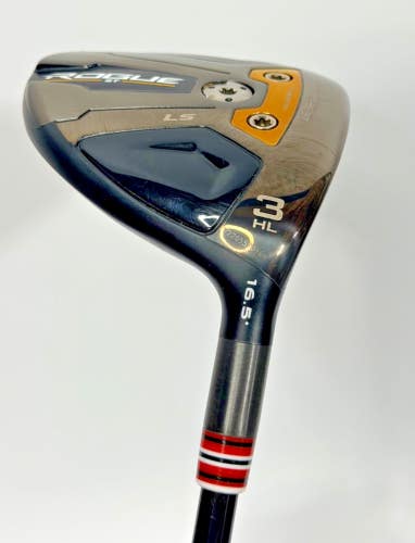 Callaway Rogue LS HL 3 Wood 16.5 Kaili Red 60g X-Stiff 43 Right Handed